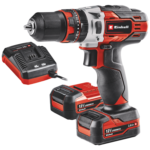 Einhell Akku-Schlagbohrschrauber TE-CD 12/1 Li-i (2x2,0Ah) 4513890