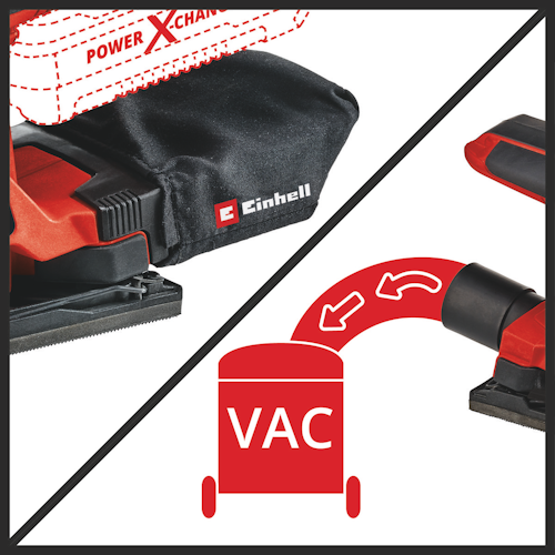 Einhell Akku-Schwingschleifer TC-OS 18/187 Li Solo 4460725