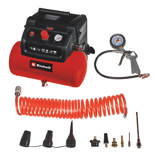 Einhell Kompressor TC-AC 190/6/8 OF Set 4020650