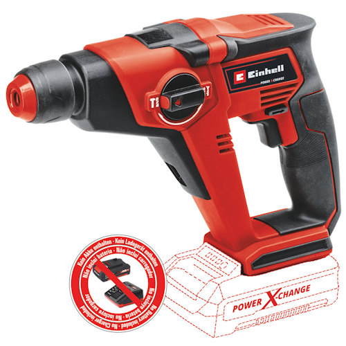 Einhell Akku-Bohrhammer TE-HD 18/12 Li - Solo 4513970