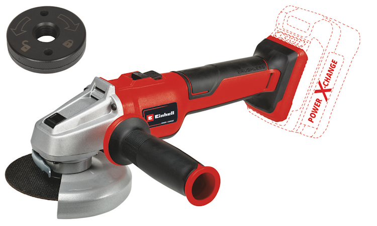 Einhell Akku-Winkelschleifer AXXIO 18/115 Q 4431150