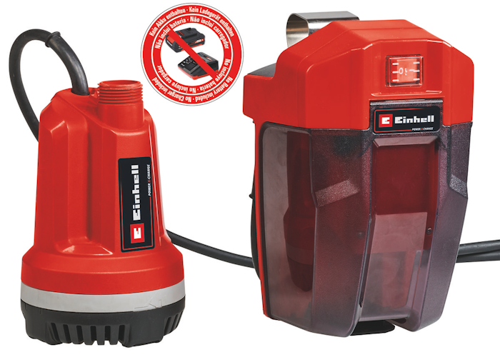 Einhell Akku-Klarwasserpumpe GE-PP 18 RB Li - Solo 4170429
