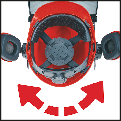 Einhell Forstschutzhelm Forstschutzhelm  (BG-SH 2) 4500480