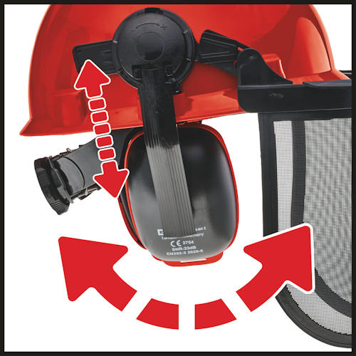 Einhell Forstschutzhelm Forstschutzhelm  (BG-SH 2) 4500480