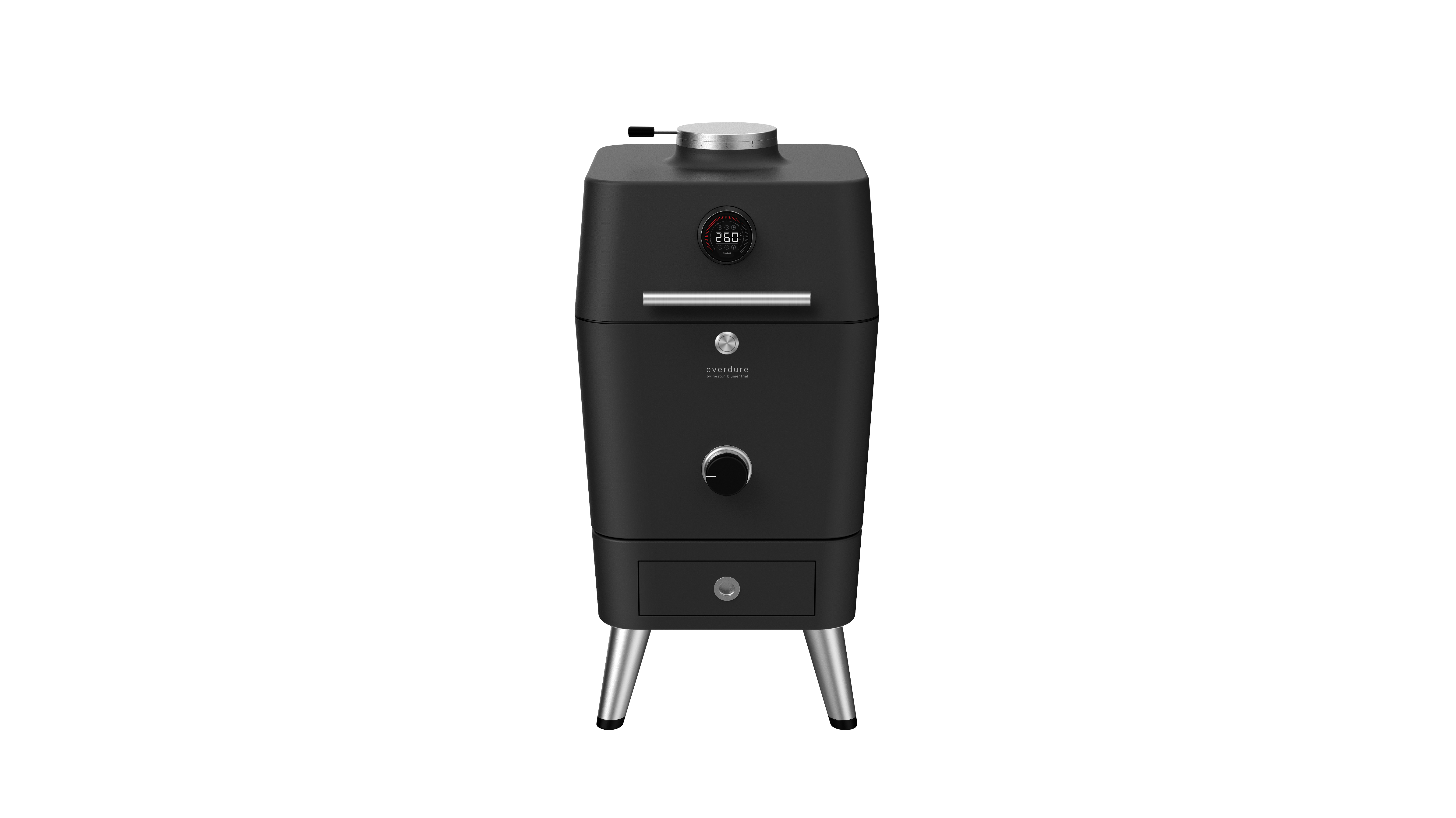 Vorschaubild Galerie Everdure 4K Holzkohlegrill graphite