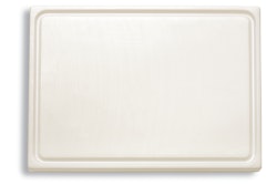 F. DICK Schneidbrett mit Saftrille weiß 53 x 32,5 x 1,8 cm