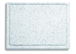 DICK Schneidebrett mit Saftrille weißmarmoriert 26,5 x 32,5 x 1,8 cm