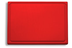 DICK Schneidebrett mit Saftrille rot 26,5 x 32,5 x 1,8 cm