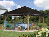Offener Pavillon