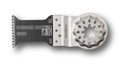 E-Cut Standard-Sägeblatt, Länge 50 mm, Breite 35 mm, Aufnahme Starlock E-Cut Standard-Sägeblatt, Länge 50 mm, Breite 35 mm, Aufnahme StarlockZubehörbild