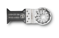 E-Cut Long-Life-Sägeblatt, Länge 50 mm, Breite 35 mm, Aufnahme Starlock E-Cut Long-Life-Sägeblatt, Länge 50 mm, Breite 35 mm, Aufnahme StarlockZubehörbild