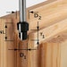 Festool Stufenfräser HW Schaft 12 mm HW D16,3/12,3/9,3 S12Bild