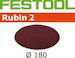 Festool Schleifscheiben STF D180/0 P180 RU2/50Bild