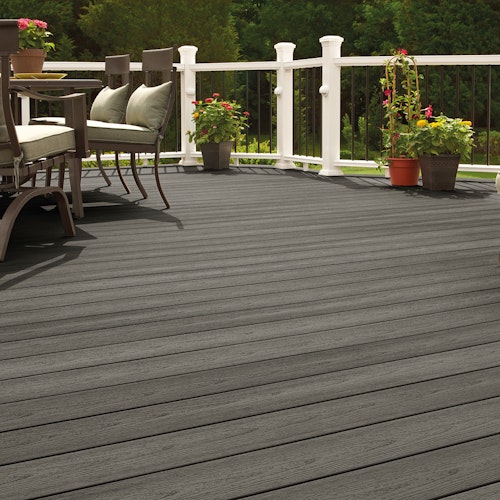 B-WARE FIBERON Terrassendiele WPC Pro-Tec plus Earl Grey - B-Ware