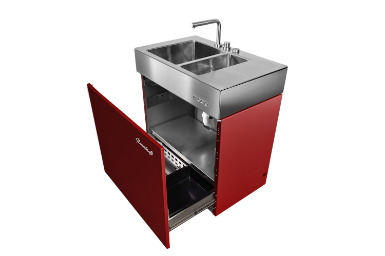Flammkraft Outdoor Modul Block L Waschbecken
