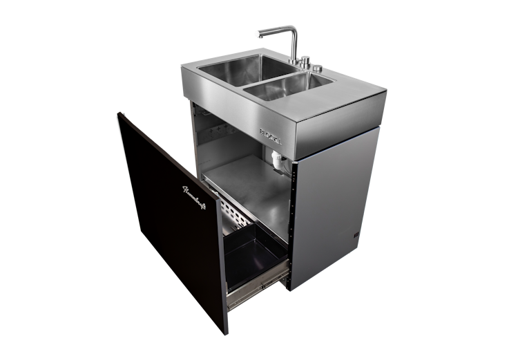 Flammkraft Outdoor Modul Block L Waschbecken