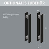 Flexo Griffstangenpaar 350 x 40 mm, eckigZubehörbild