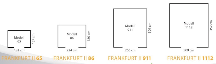 Pergart Metallgerätehaus Frankfurt II 65 - 86 - 911 - 1112 Bild