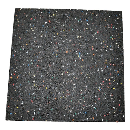 Antirutschpad, 200 x 200 x 3 mm, Gummigranulat