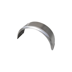 Einachs-Kotflügel rund, Stahl, B 240 mm, SW 750 mm