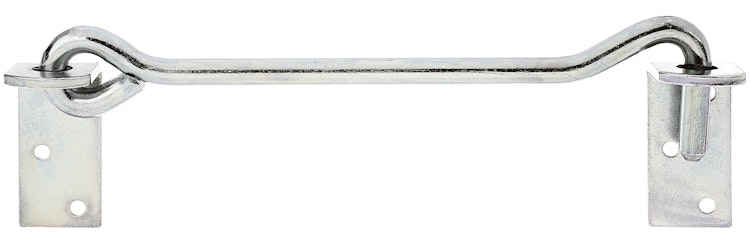 Alberts® Sturmhaken mit Gegenplatte  Ø8x200 mm