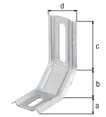 Alberts® Verstellwinkelgeprägtmit Langloch35/30/50/32 mm