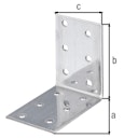 Vorschaubild Lochplattenwinkel VA 60x60x40x2,0 mm