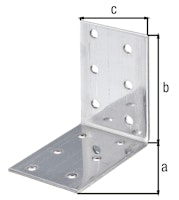 Lochplattenwinkel VA 60x60x40x2,0 mm
