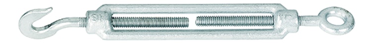 Alberts® Spannschloss, verzinkt, min. Abstand 150 mm, max. Abstand 235 mm, Gewinde M6 530679