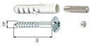 Vorschaubild Schraubenset verz. Ø7x50 mm (4 Stück)