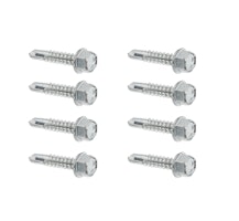 Alberts® Schrauben-Set, zur Befestigung von Zaunfeldern,SB,verzinkt 554439