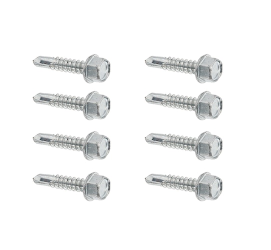 Alberts® Schrauben-Set, zur Befestigung von Zaunfeldern,SB,verzinkt 554439