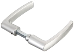 Alberts® Türdrücker,ein Paar,SB,Aluguss,Breite 115mm 554880