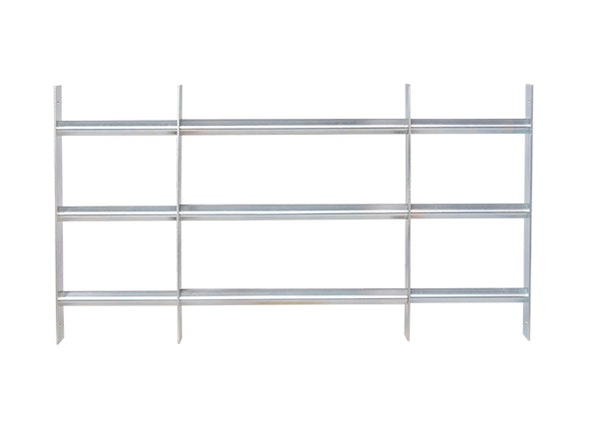 Alberts® Fenstergitter Secorino Basic,ausziehbar,galv.blau verzinkt,HxB-B 300x700-1050mm 563684