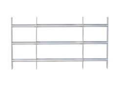 Alberts® Fenstergitter Secorino Basic,ausziehbar,galv.blau verzinkt,HxB-B 300x700-1050mm 