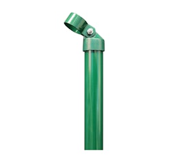 Alberts® Strebe,sendzimirver.,grün Kst.b.,Strebenst.⌀34mm,L1500mm,Schelle⌀38mm 622558