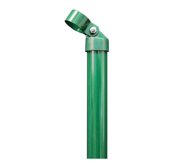 Alberts® Strebe, zinkp.,grün Kst.b., Länge 900 mm, Strebenst. ⌀34 mm, Schelle⌀34 mm 623005