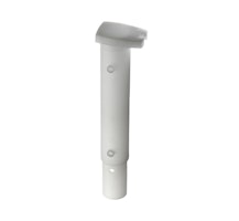 Alberts® Bodenhülse für Wäschepfähle, Kst. weiß, für Pfosten  ⌀42 mm 653903