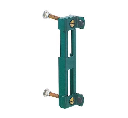 Alberts® Anschlag für Wellengittertore, verzinkt, grün Kst.b. 654009