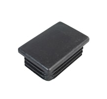 Alberts® Pfostenkappe für Vierkant-Metallpfosten, Kunststoff, schwarz, 60x40 mm 654382