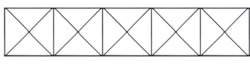 Alberts® Dekorelement Design Nexus, verzinkt, anthrazit RAL 7016,BxH 2000 x 200 mm 665210