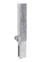 Vorschaubild Alberts® Zaunerhöhung Erhard, feuerverz.anthrazit RAL 7016, 600 / 60 x 40 mm 672676