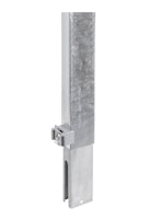 Alberts® Zaunerhöhung Erhard, feuerverz.anthrazit RAL 7016, 600 / 60 x 40 mm 672676