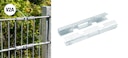 Vorschaubild Alberts® Mattenverbinder Doppelstab-Gittermatten,grün.,m.Schrauben aus Edelstahl M10x30mm 672898
