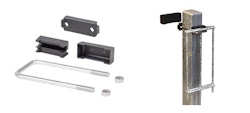 Alberts® Bügelschelle für Vierkantpfosten,Edelstahl,für Pfosten 60x40 mm 675028