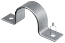 Vorschaubild Alberts® Befestigungsbügel für Fahrradständer City und Ville, fvz, zum Aufschrauben 694869
