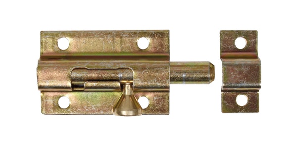 Alberts® Bolzen-Schlossriegel Knopfgriff 50 x 33 mm