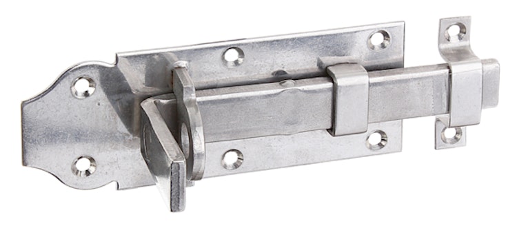 Alberts® Schlossriegel Flachgriff 120 x 45 x 16 mm Edelstahl 