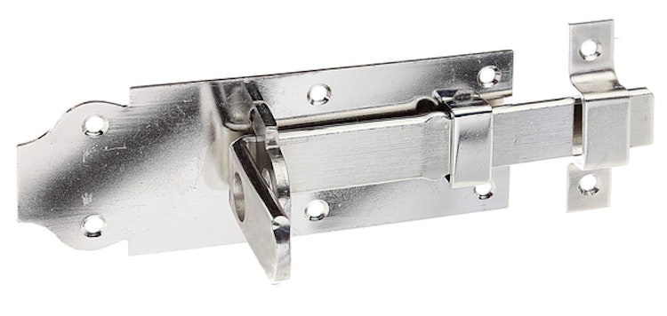 Alberts® Schlossriegel Flachgriff 140 x 52 mm Edelstahl