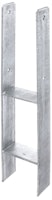 Alberts® H-Pfostenträger 300x60x5mm für verschiedene Pfostenstärken